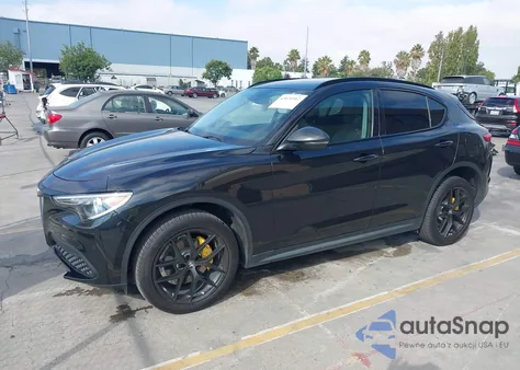 2019 Alfa Romeo Stelvio Rwd z USA, uszkodzony, nr VIN ZASPAJAN3K7C70966